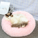 Plush Pet Warmth Fleece Dog Bed