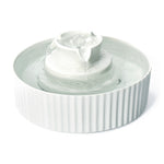 Ceramic Pet Drinking Fountain Puppy Cat Feeding Water Dispenser With Filters