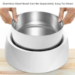 Winter Pet Smart Heated Feeders Dog Cat Food Water Heating Bowl