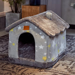 Foldable Pet Dog House Kennel Bed Cave