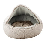 Soft Plush Round Beds Pillow Foam Dog Cat Bed Mat Kennel Sofa
