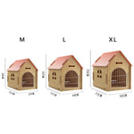 Big Indoor And Outdoor Wooden Kennel Pet Nest Dog House