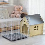 Big Indoor And Outdoor Wooden Kennel Pet Nest Dog House