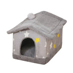 Soft Pet Dog Tent House Kennel Warm Sleeping Bed