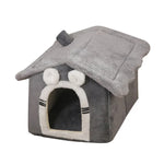 Soft Pet Dog Tent House Kennel Warm Sleeping Bed
