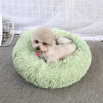 Plush Pet Warmth Fleece Dog Bed