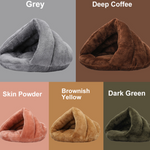 Cat Bed Soft Indoor Washable Pet House Cushion