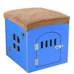 Multi-function Durable Waterproof Wood Pet Dog Cat Bed House