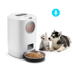 4.5L Smart Pet Auto Feeder Cats Dogs Treat Dispenser